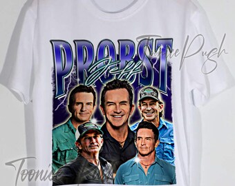 Jeff Probst shirt, Vintage Retro style graphic design tshirt and Jeff Probst sweatshirt