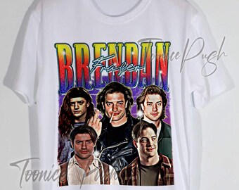 Brendan Fraser shirt, Retro,Vintage style graphic design tshirt and Brendan Fraser sweatshirt