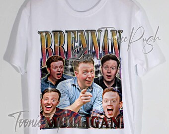 Brennan shirt, Brennan Lee Mulligan Vintage style Retro graphic design tshirt and sweatshirt