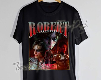 Robert pattinson shirt, New Vintage style Retro graphic design tshirt and sweatshirt