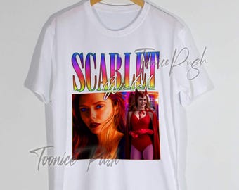 Scarlet Witch shirt, Wanda Maximoff Vintage style Retro graphic design tshirt and sweatshirt