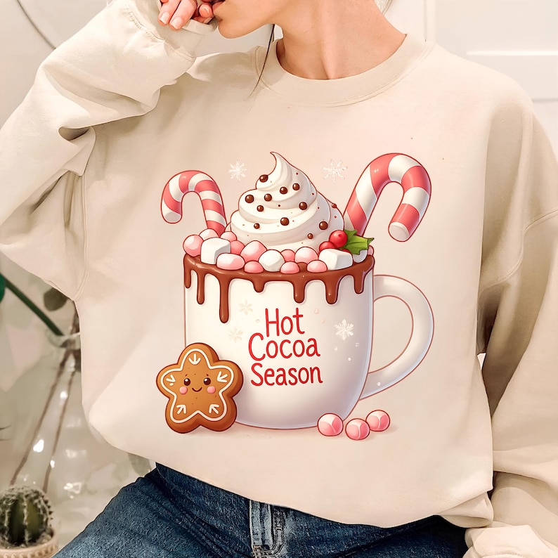 Hot Cocoa Season Png Hot Cocoa Png Christmas Design Png Cute Christmas Png Christmas Hot Chocolate Png Sublimation Designs Digital Download