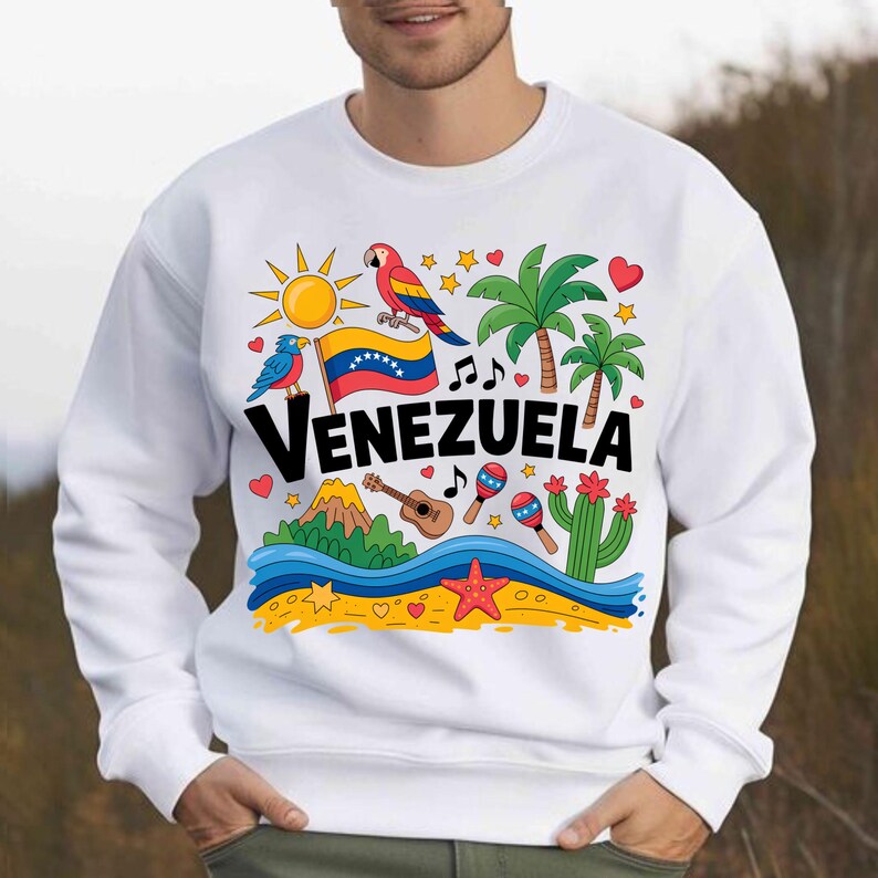 Venezuela Png, Venezuela Shirt Png, Venezuela Falg Png, Venezuela T-Shirt Png, Venezuela Sweatshirt Png, T-Shirt Designs, Digital Download