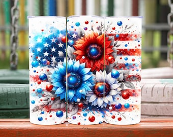 America Tumbler Wrap, Patriotic Tumbler Wrap, 4th Of July Tumbler Wrap, USA Flag Tumbler Wrap, 20oz Tumbler Wrap, Digital Download