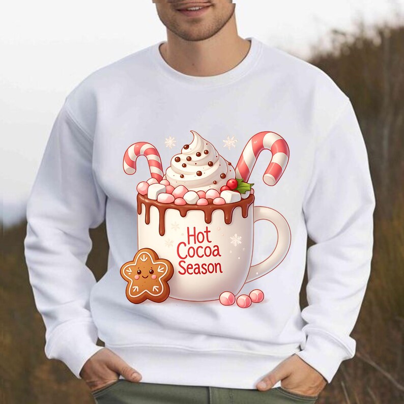 Hot Cocoa Season Png Hot Cocoa Png Christmas Design Png Cute Christmas Png Christmas Hot Chocolate Png Sublimation Designs Digital Download