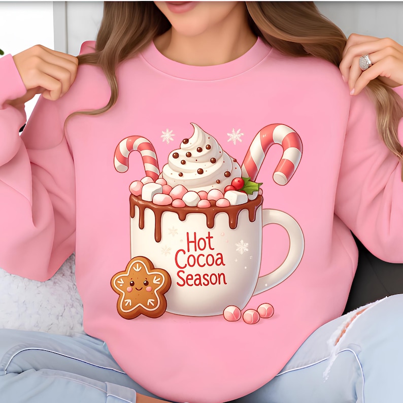 Hot Cocoa Season Png Hot Cocoa Png Christmas Design Png Cute Christmas Png Christmas Hot Chocolate Png Sublimation Designs Digital Download
