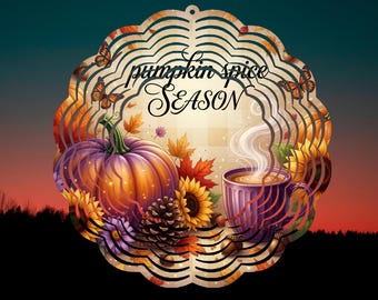 Fall Wind Spinner Png, Autumn Wind Spinner, Pumpkin Wind Spinner, Garden Wind Spinner, Wind Spinner Designs, Digital Download