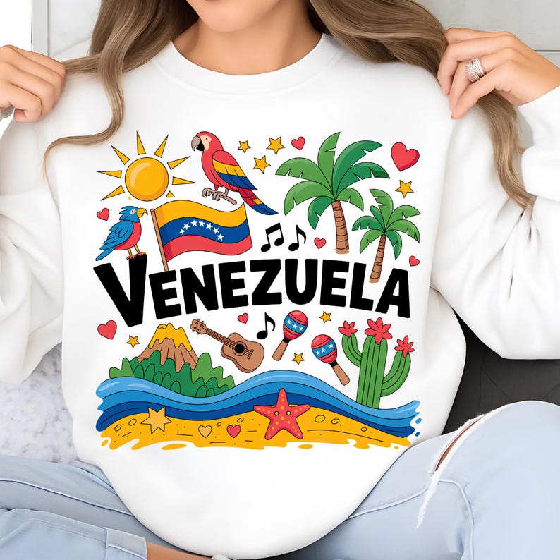 Venezuela Png, Venezuela Shirt Png, Venezuela Falg Png, Venezuela T-Shirt Png, Venezuela Sweatshirt Png, T-Shirt Designs, Digital Download