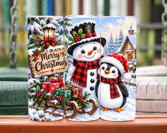 Christmas Tumbler Wrap, Snowman Tumbler Wrap, Christmas Tumbler Png, Christmas Coffee Tumbler Wrap, Snowman Sublimation, Digital Download