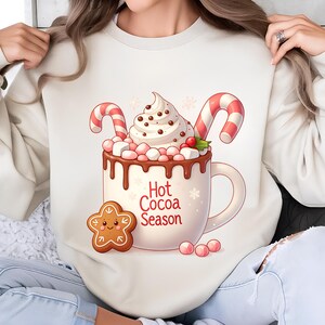 Hot Cocoa Season Png Hot Cocoa Png Christmas Design Png Cute Christmas Png Christmas Hot Chocolate Png Sublimation Designs Digital Download