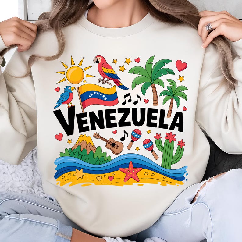 Venezuela Png, Venezuela Shirt Png, Venezuela Falg Png, Venezuela T-Shirt Png, Venezuela Sweatshirt Png, T-Shirt Designs, Digital Download