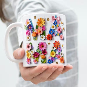 Mothers Day Mug Wrap, 11oz & 15oz Coffee Mug Png, Mom Mug Wrap, Mama Mug Wrap, Mom Coffee Mug, Sublimation Designs, Digital Download