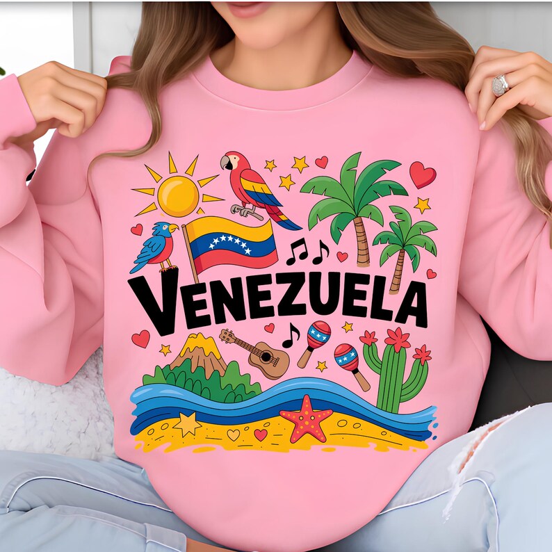 Venezuela Png, Venezuela Shirt Png, Venezuela Falg Png, Venezuela T-Shirt Png, Venezuela Sweatshirt Png, T-Shirt Designs, Digital Download