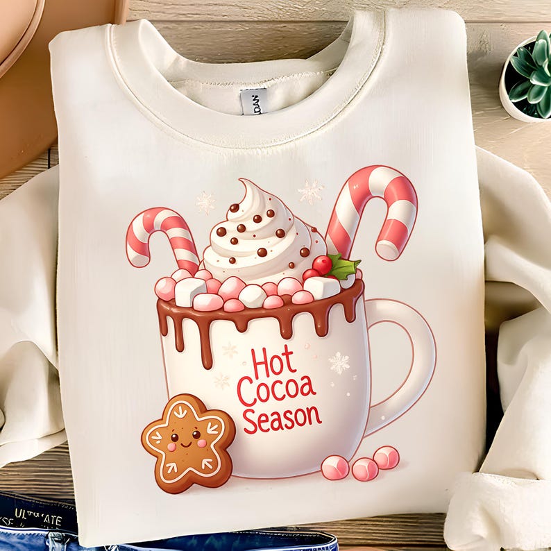Hot Cocoa Season Png Hot Cocoa Png Christmas Design Png Cute Christmas Png Christmas Hot Chocolate Png Sublimation Designs Digital Download