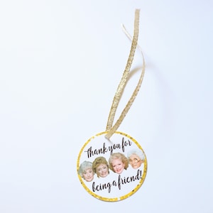Golden Girls DIY Printable Cupcake Toppers or Gift Tags- Dorothy- Blanche- Rose- Sophia- Golden Girls Party- Birthday Party- Reunion