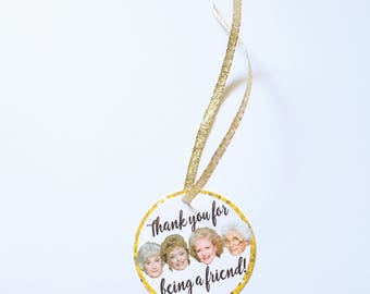 Golden Girls Party Toppers or Gift Tags (DIY Printable)