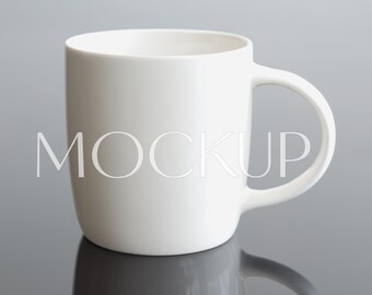 Mockup witte mok, mockup witte beker JPG