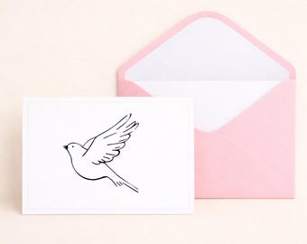 Pigeon Line Art PNG-bundel, sublimatieontwerp, uitnodigingsontwerp