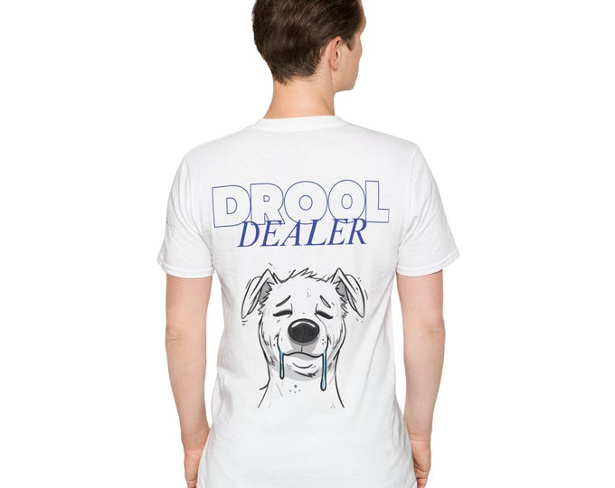 Drooling dog "Drool Dealer" T-Shirt