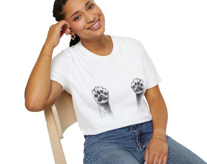 Cat Paw "Don't Touch My Beans" T-Shirt