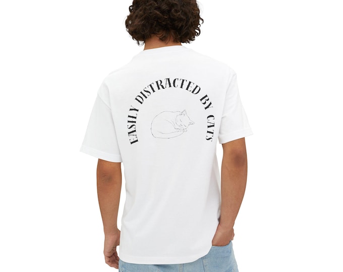 Easily Distracted by Cats T-Shirt