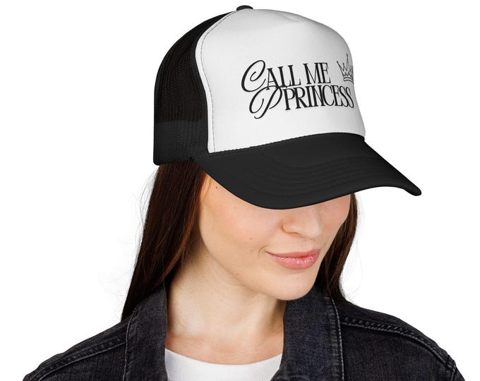 Crown "Call Me Princess" Classic Style Cap