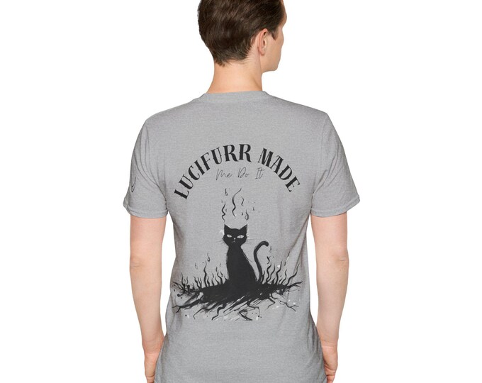 Lucifurr Made Me do It T- Shirt
