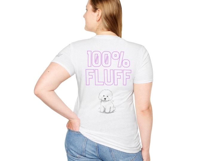 Fluffy Dog "100% Fluff " T-Shirt