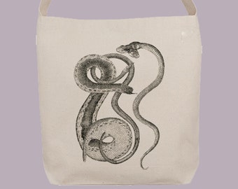 Vintage Bohemian Moths illustration Magnetic Closure Inside pocket Hobo Sling Tote Crossbody Strap 14.5x14x3