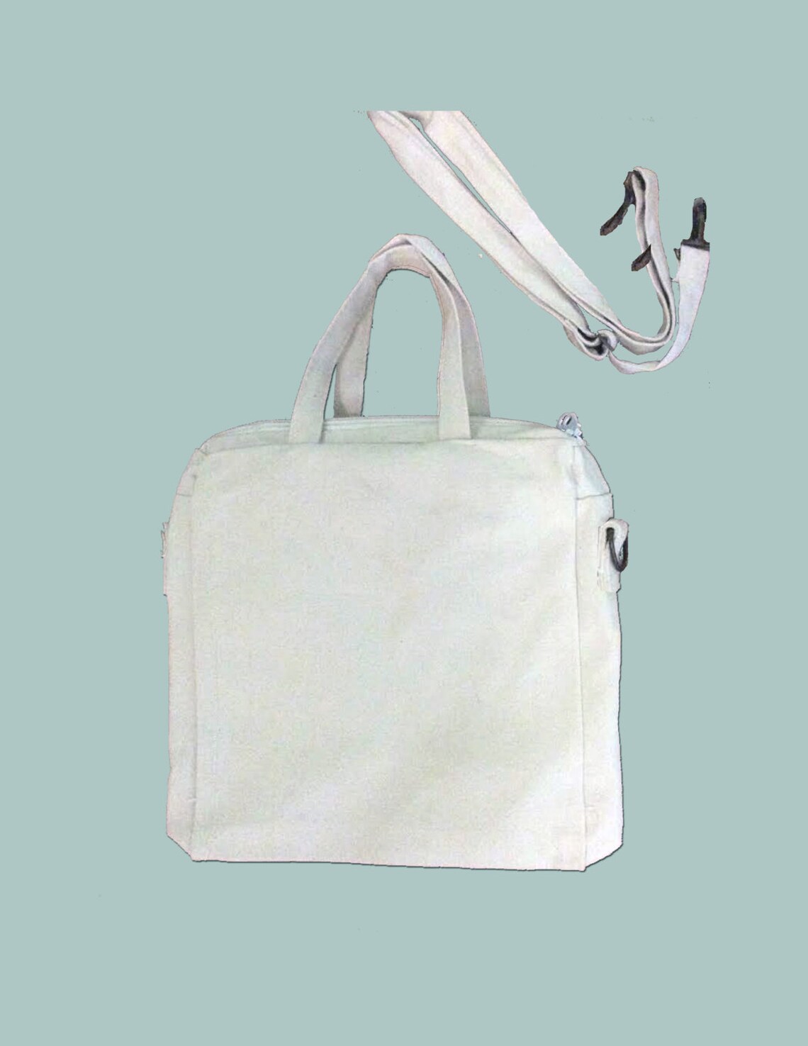 Canvas Purse Tablet Bag/carrier Cosmetic Case Printed With Etsy