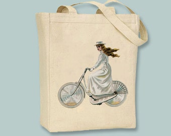 Chopper Bike Retro Cycling Cycle Bike Old School Unofficial Cotton Tote Bag Shopper