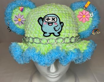 Crochet Beanie- Martin Garrix spring vibes