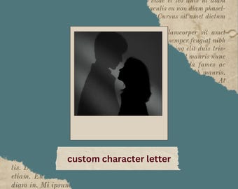 Custom Character Letter | Personalized | Gift