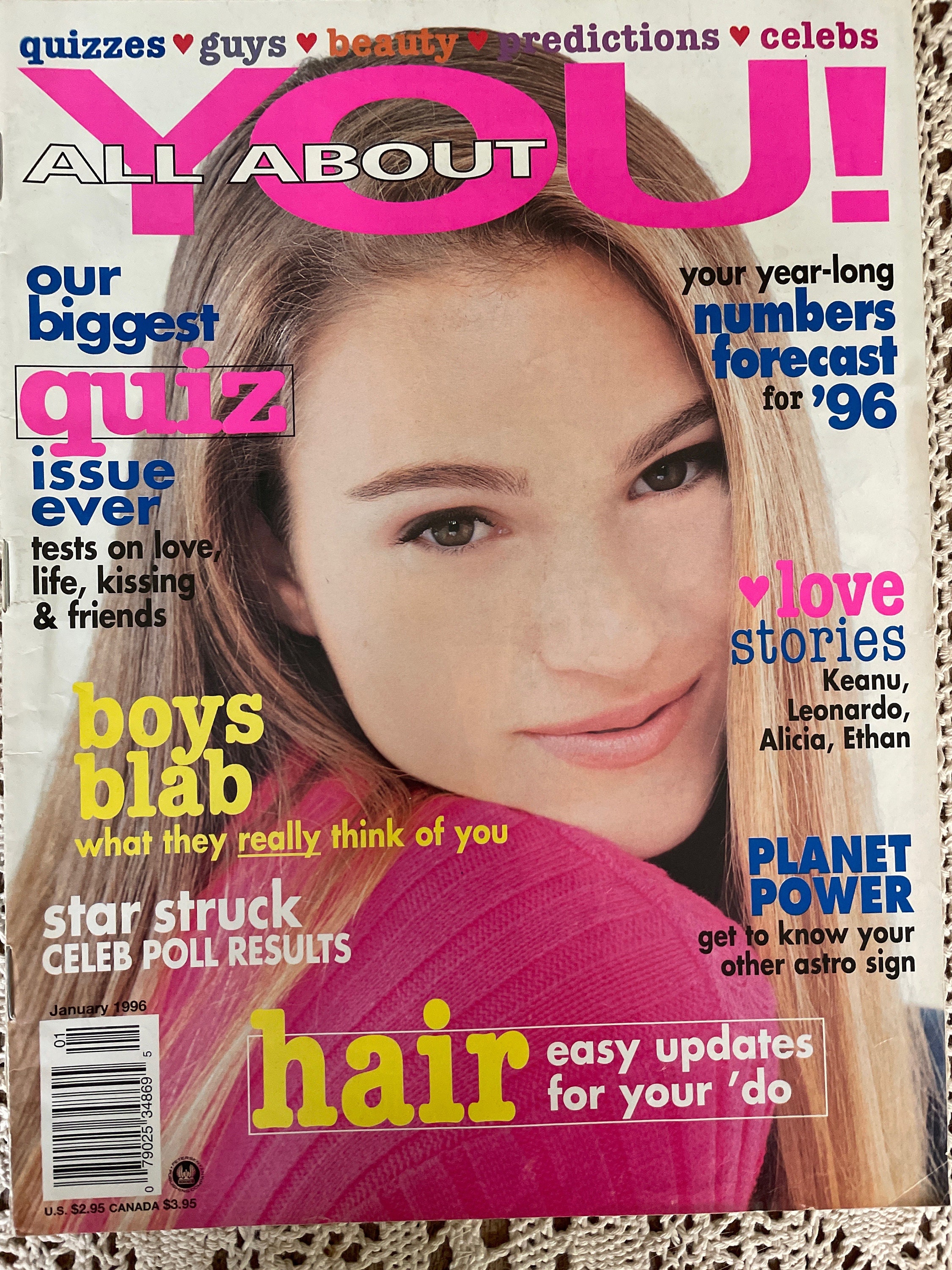 All about YOU Magazine, January 1996