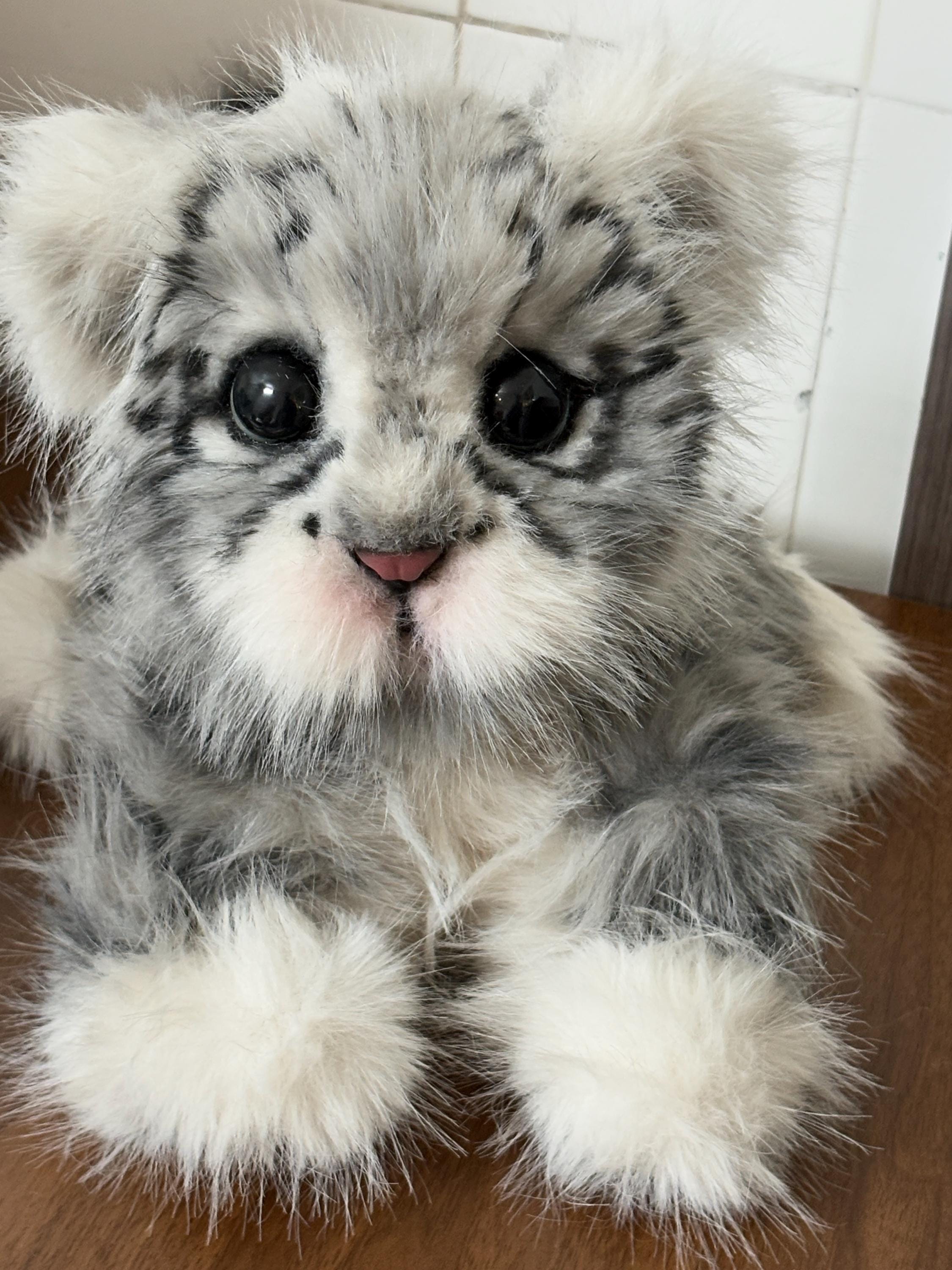 Peluche Leopardo De Las Nieves República Salvaje, 30cm | Cuotas Sin Interés - Foto 5