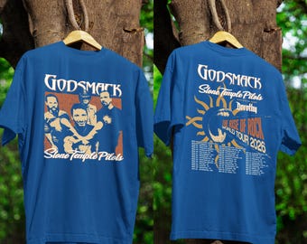 Godsmack X Stone Temple Pilots Tour 2026 Shirt, Rock Band Concert