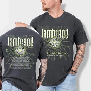 Lamb of God Tour Shirt - Etsy