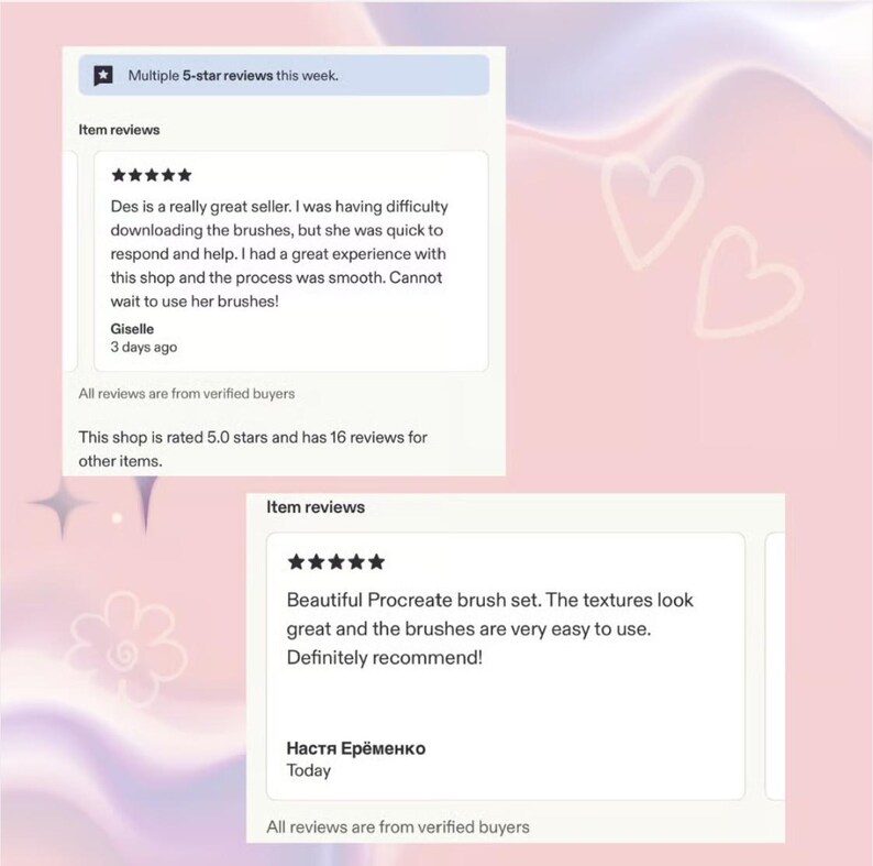Procreate Patchwork-Pinsel, Procreate Kreuzstich-Pinsel, Stofftextur-Pinsel, Procreate Stich-Pinsel, Grandmacore-Pinselset Bild 9