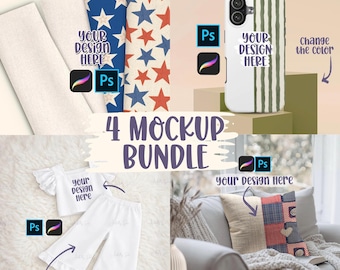 Procreate Mockup Bundle For Procreate Realistic Mockup Procreate Phone Mockup Fabric Procreate Seamless File Mockup For Procreate Pillow