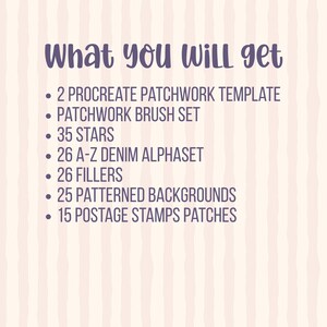 Procreate Patchwork Template Kit | Patchwork Templates for Procreate, Digital Quilt Design Templates, Seamless Pattern Making Kit