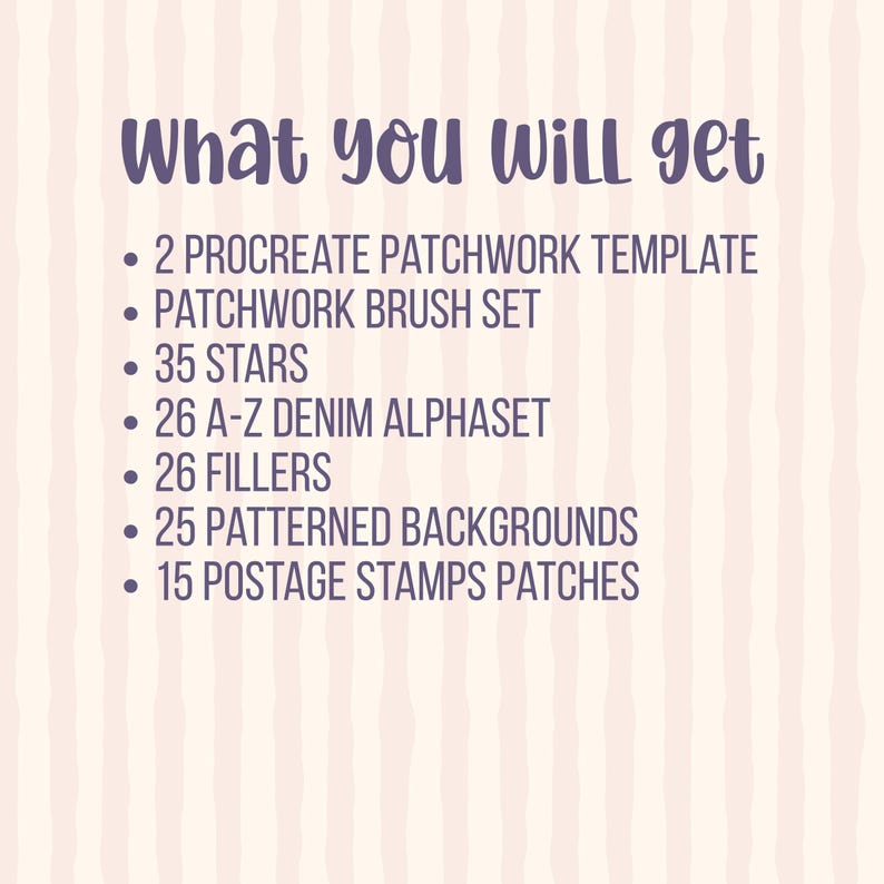 Procreate Patchwork Template Kit | Patchwork Templates for Procreate, Digital Quilt Design Templates, Seamless Pattern Making Kit