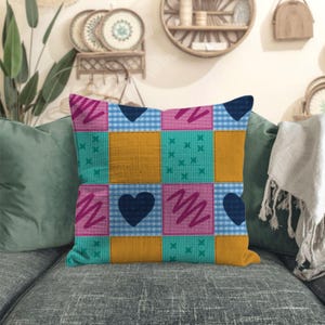 Fabric Crochet Seamless File Embroidered Digital Paper