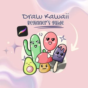 How To Draw On Procreate For Beginners Step by Step Tutorial For Procreate Kawaii Drawing Tutorial