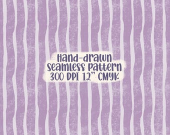 Seamless Vertical Stripes Imperfect Striped Background Seamless Stripes Wallpaper Purple Girly Style Seamless Pattern for Fabric Stripe