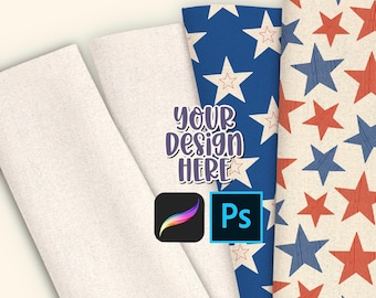 Procreate Mockup Fabric Mockup Procreate Fabric Mockup for Procreate Seamless Pattern Mockup for PSD Fabric Mockup for Seamless Mockup PSD