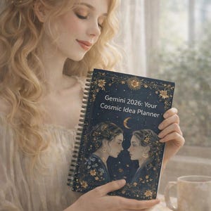 Zwillinge 2026 Astrologie Planer, Retrograde Anleitung, Digitaler Download