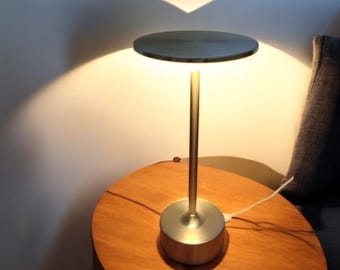 Modern LED Touch Desk Lamp: Rechargeable, Dimmable, 3-Color Light