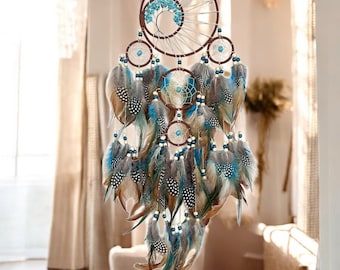 Dreamcatcher Wall Hanging with Feathers – 3 Types Available