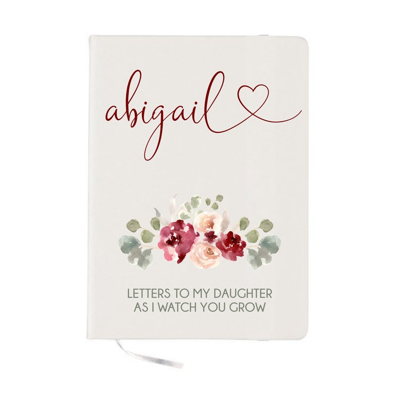 Letters To My Daughter Personalized Journal Custom Notebook Etsy