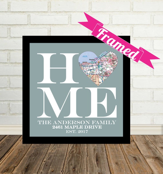 Personalized Family Gift Home Frame Name Sign Last Elished Custom New For Pas